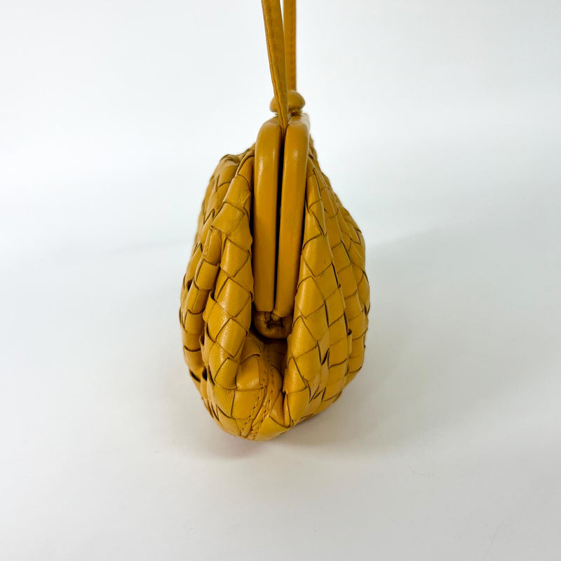 Bottega Veneta The Pouch Intrecciato Nappa Yellow Other