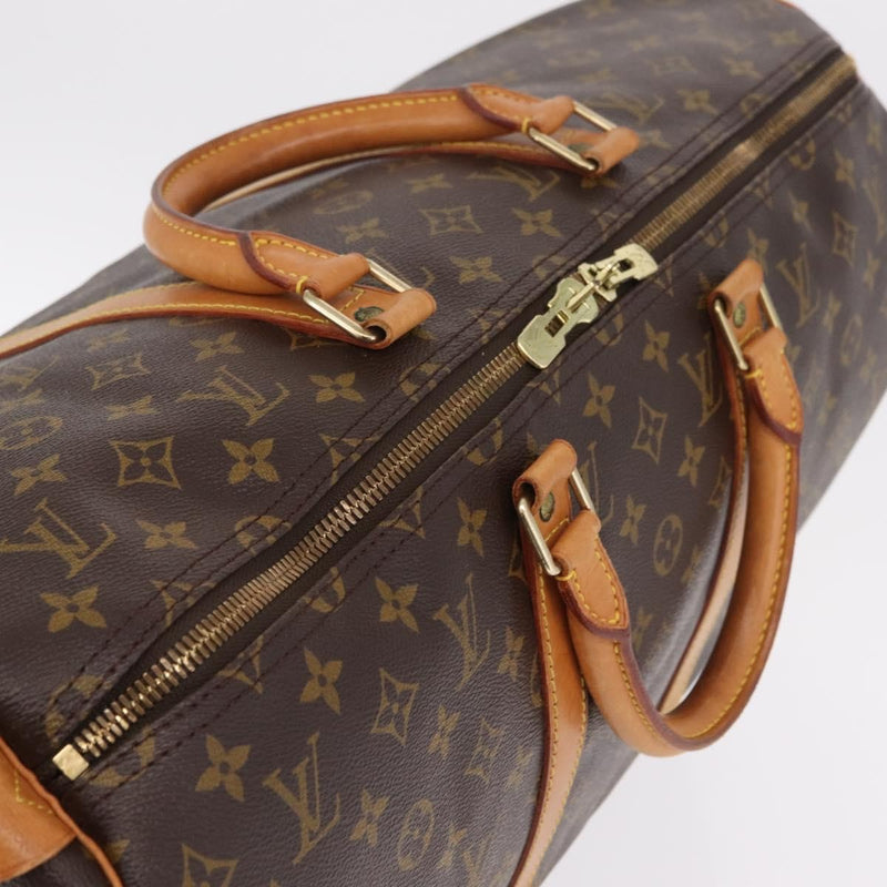 Louis Vuitton Keepall Monogram Canvas Brown Bag