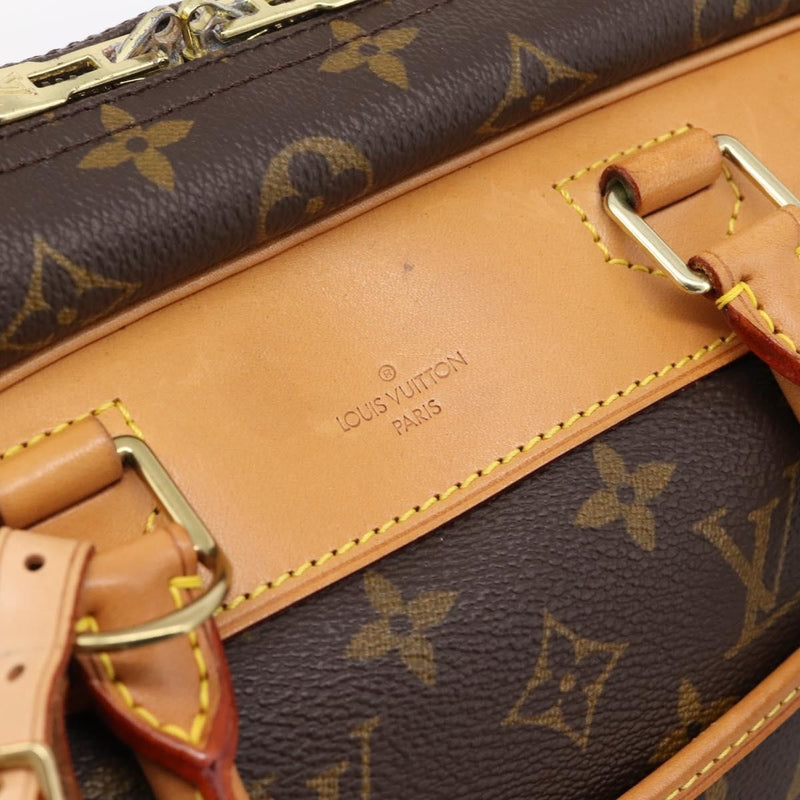 Louis Vuitton Deauville Monogram Canvas Brown Bag