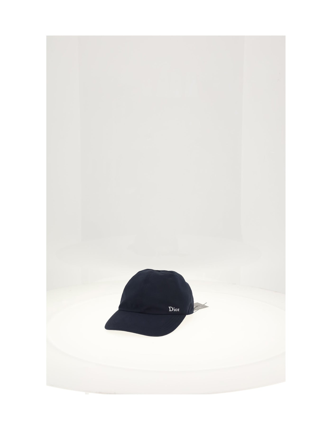 Dior 693c907a2256 Logo Baseball Cap — Navy Polyester Caps