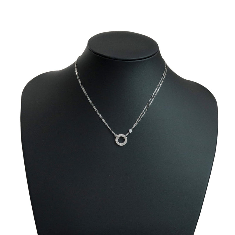 Cartier 2 Diamonds Love Pendant 18k White Gold With White_gold Bijoux