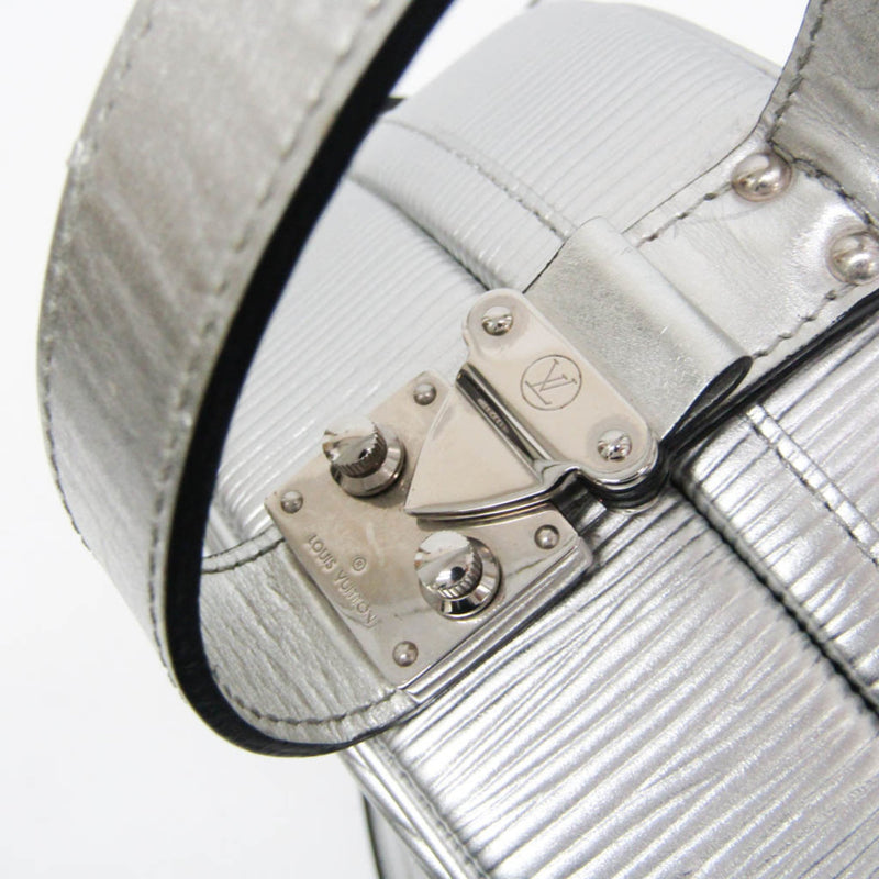 Louis Vuitton Petite Boite Chapeau Epi Leather Silver Bag