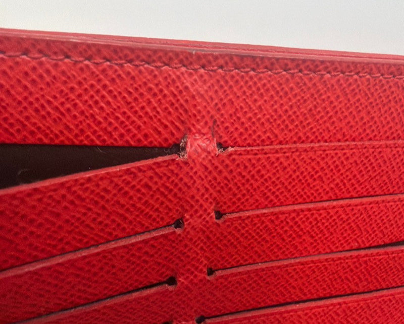 Louis Vuitton Felicie Chain Epi Leather Red Bag