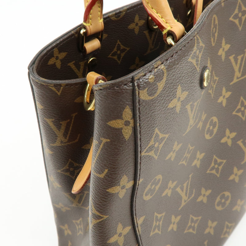 Louis Vuitton Montaigne Monogram Canvas Brown Bag