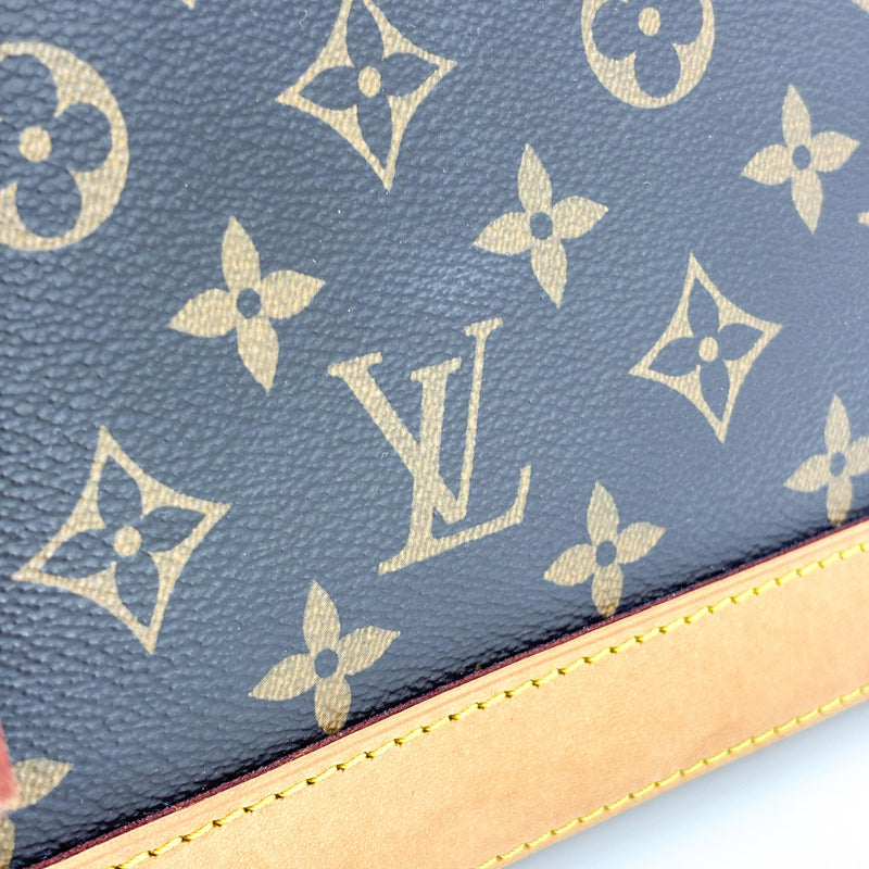 Louis Vuitton Alma Monogram Canvas Brown Bag