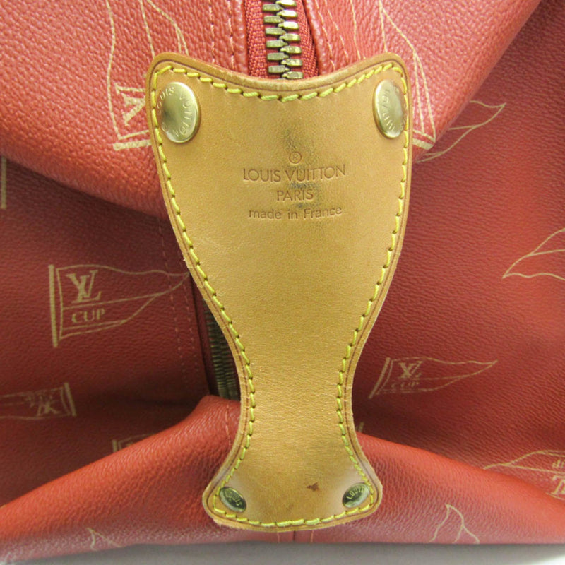 Louis Vuitton Cup Garment Cover Coated Canvas Orange Bag
