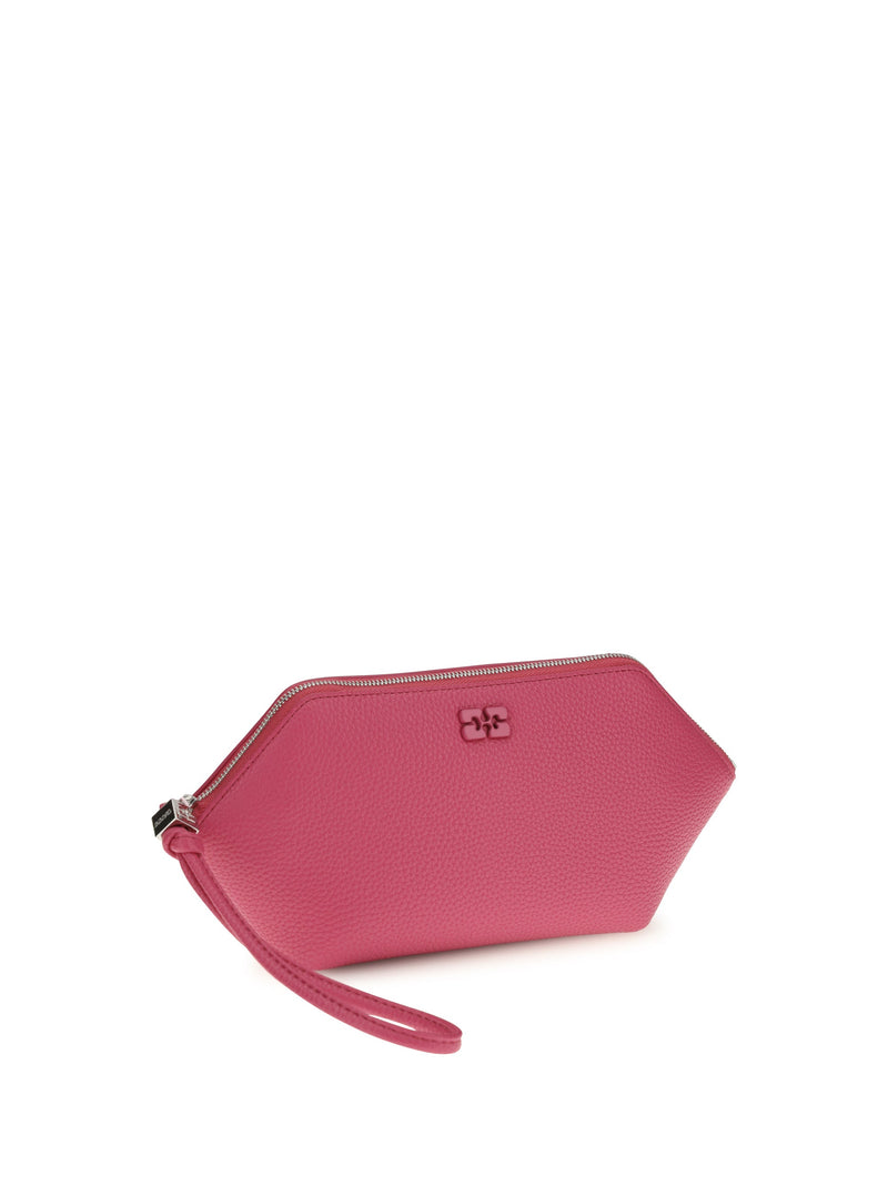 Ganni Bou Clutch — Pink Wallet