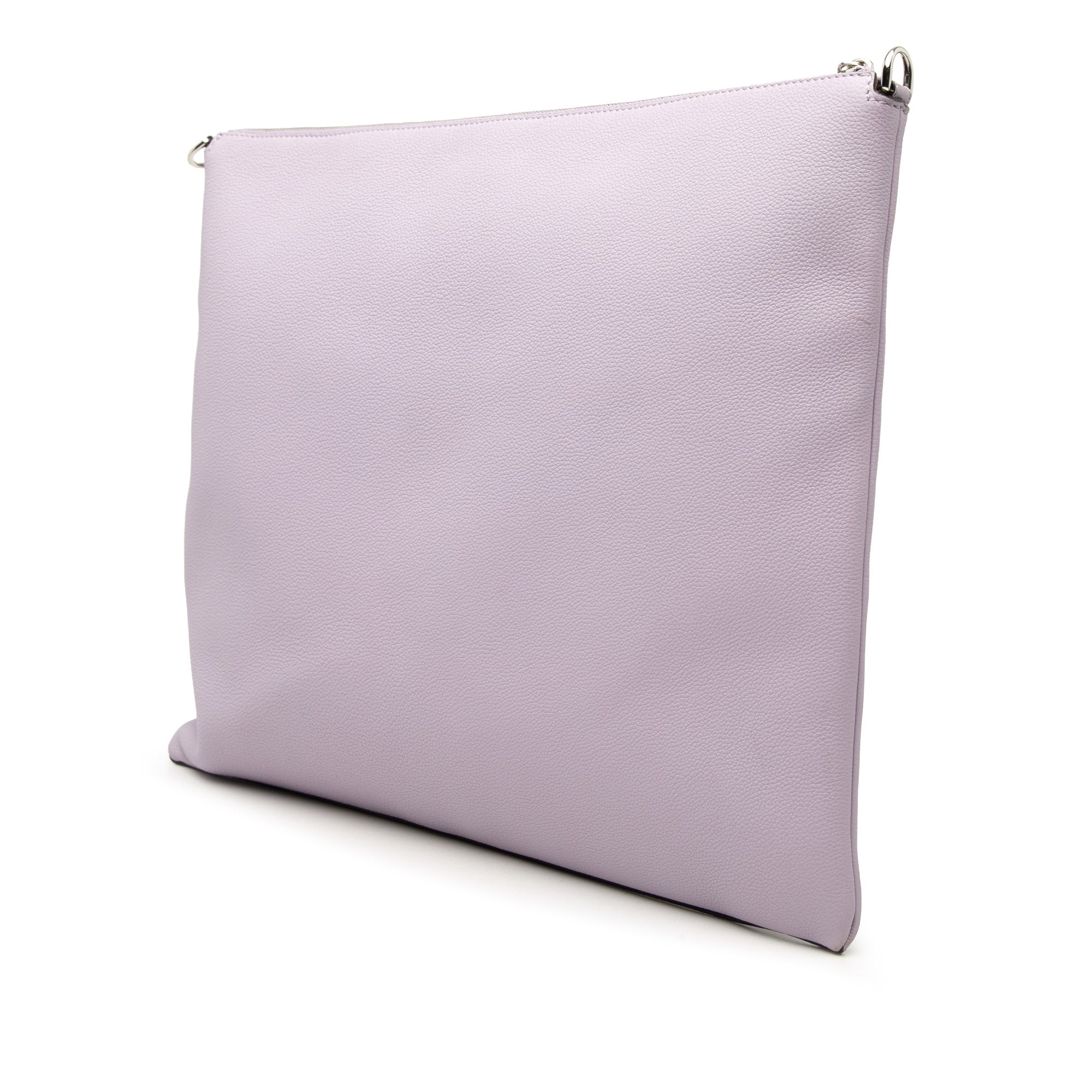 Calfskin Roma Flat Messenger Bag - Image 2