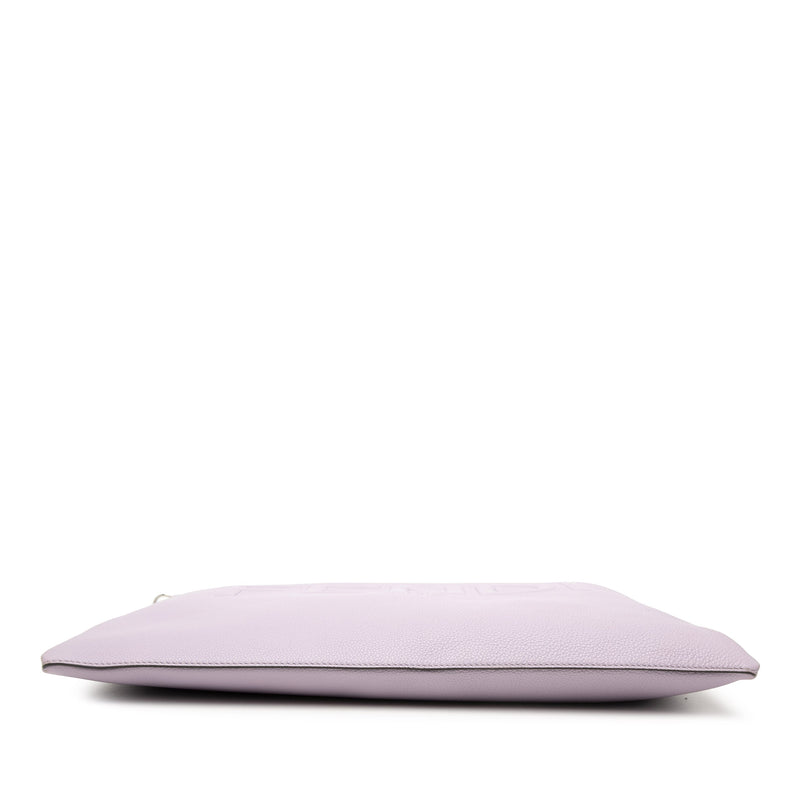 Calfskin Roma Flat Messenger Bag - Image 3