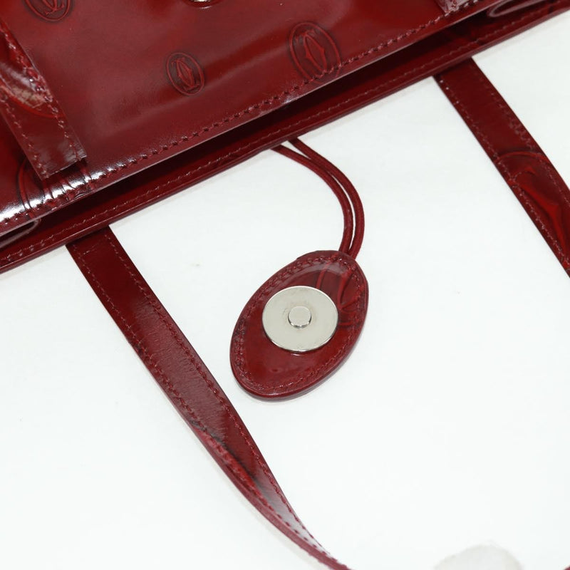 Cartier Happy Birthday Patent Leather Red Patent_leather Bag