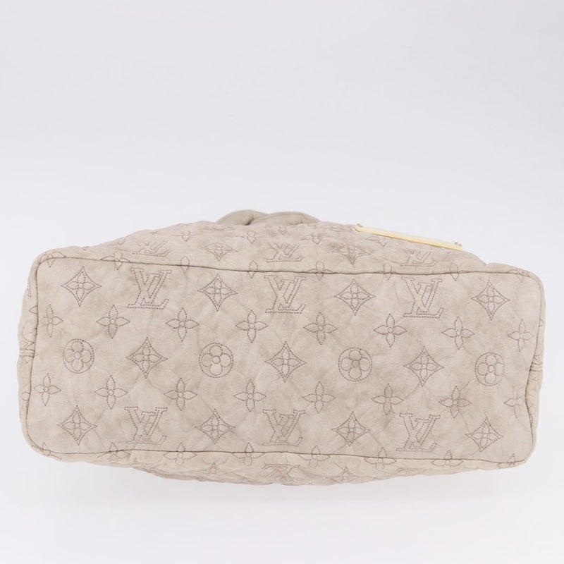 Louis Vuitton Olympe Stratus Limited Edition Monogram Lambskin Beige Leather Bag