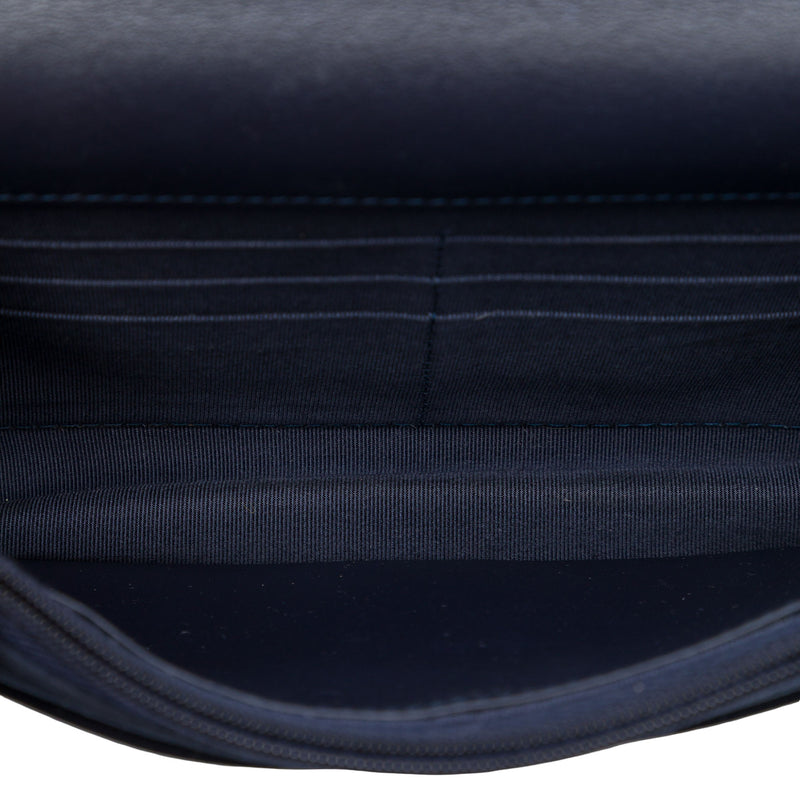 Quilted Suede Cocostellar Wallet on Chain - Image 4