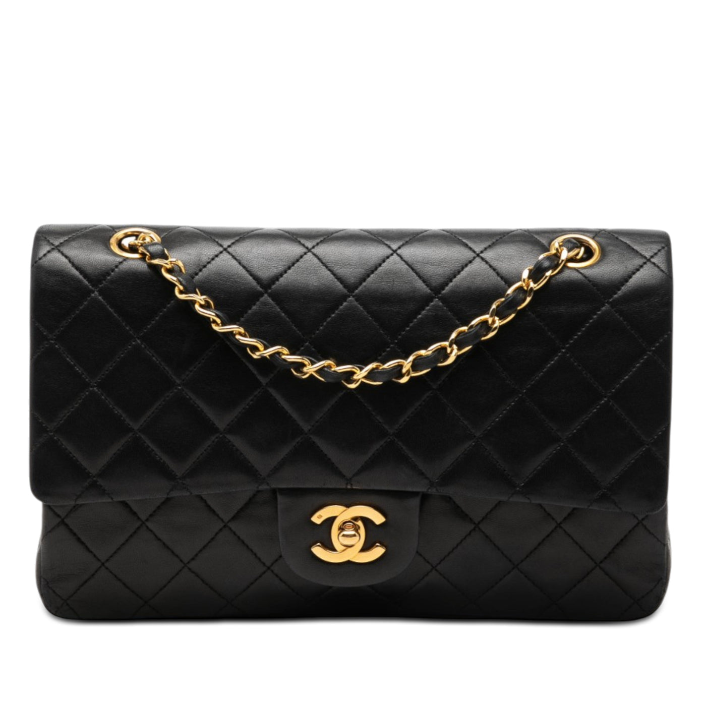 Medium Classic Lambskin Double Flap - Image 1
