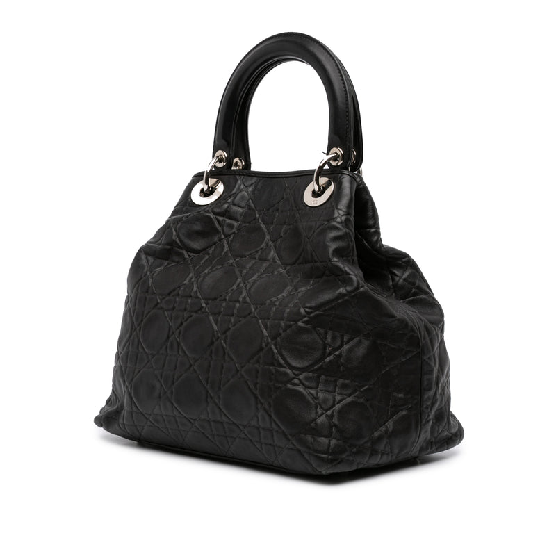 Lambskin Cannage Soft Lady Dior - Image 2