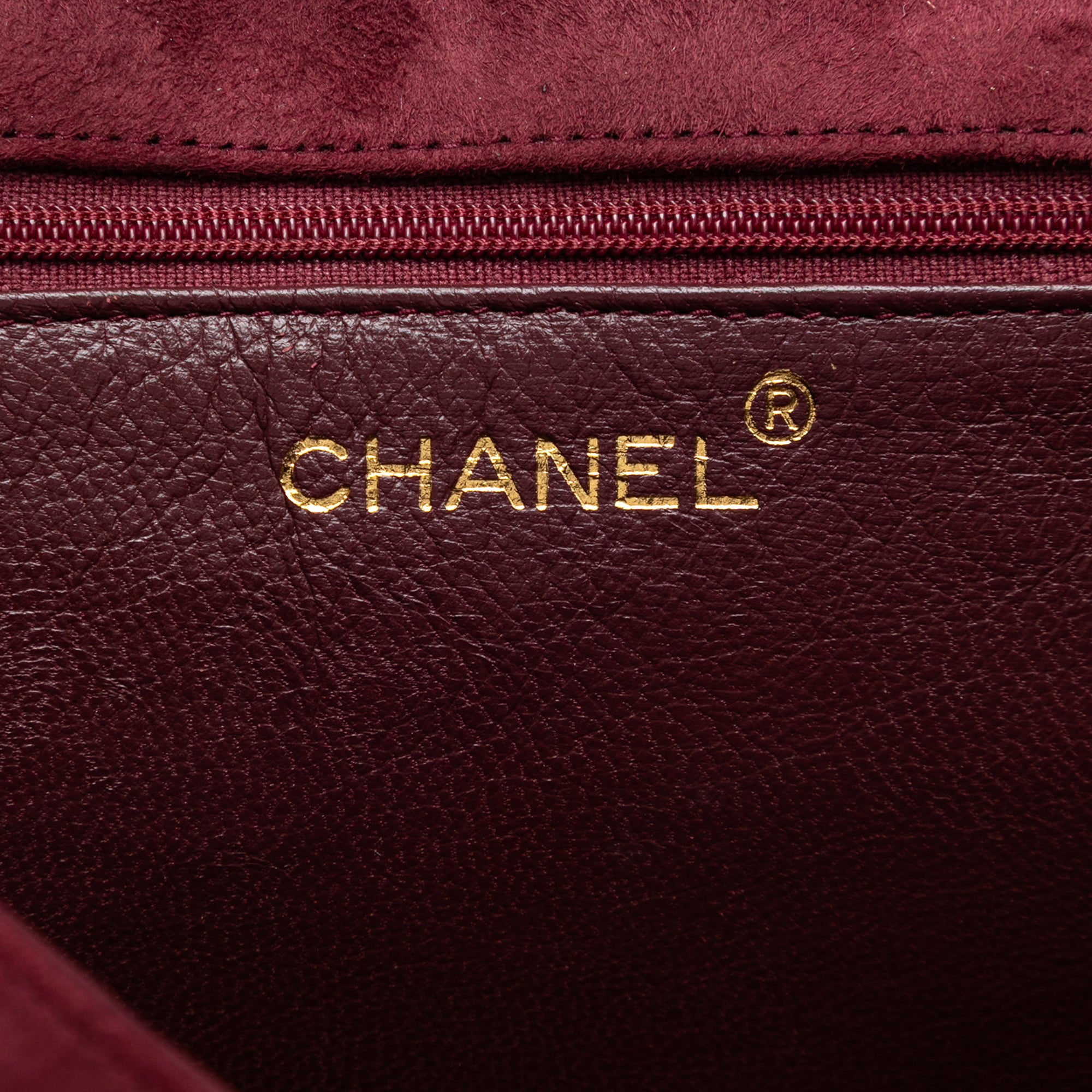 CC Quilted Suede Diamond Full Flap - Image 5