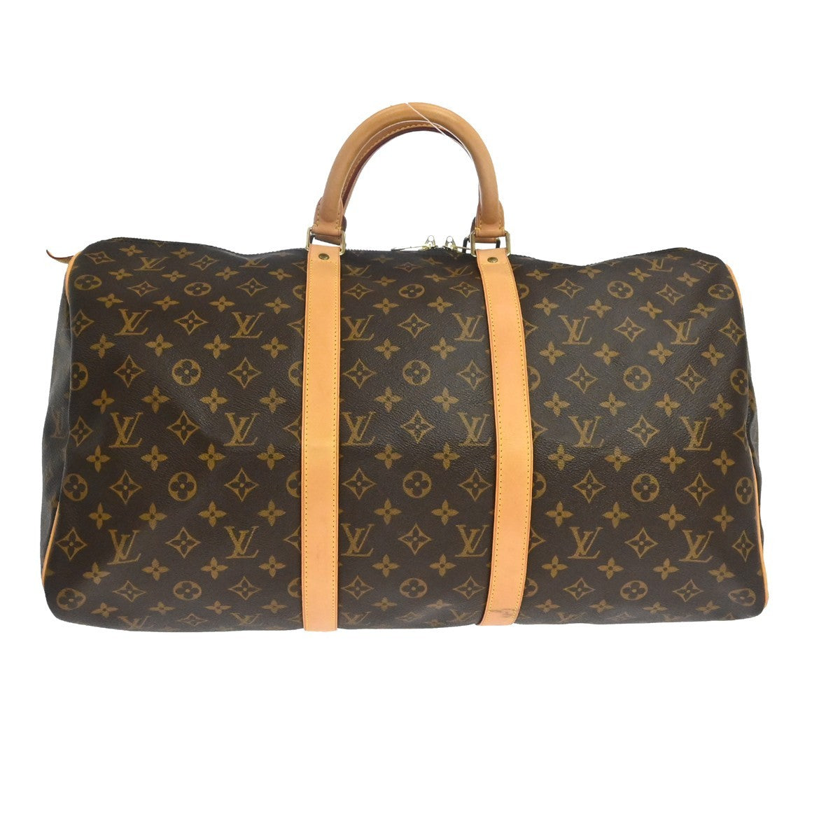 Louis Vuitton Keepall Monogram Canvas Brown Bag