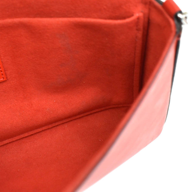Louis Vuitton Felicie Chain Epi Leather Red Bag