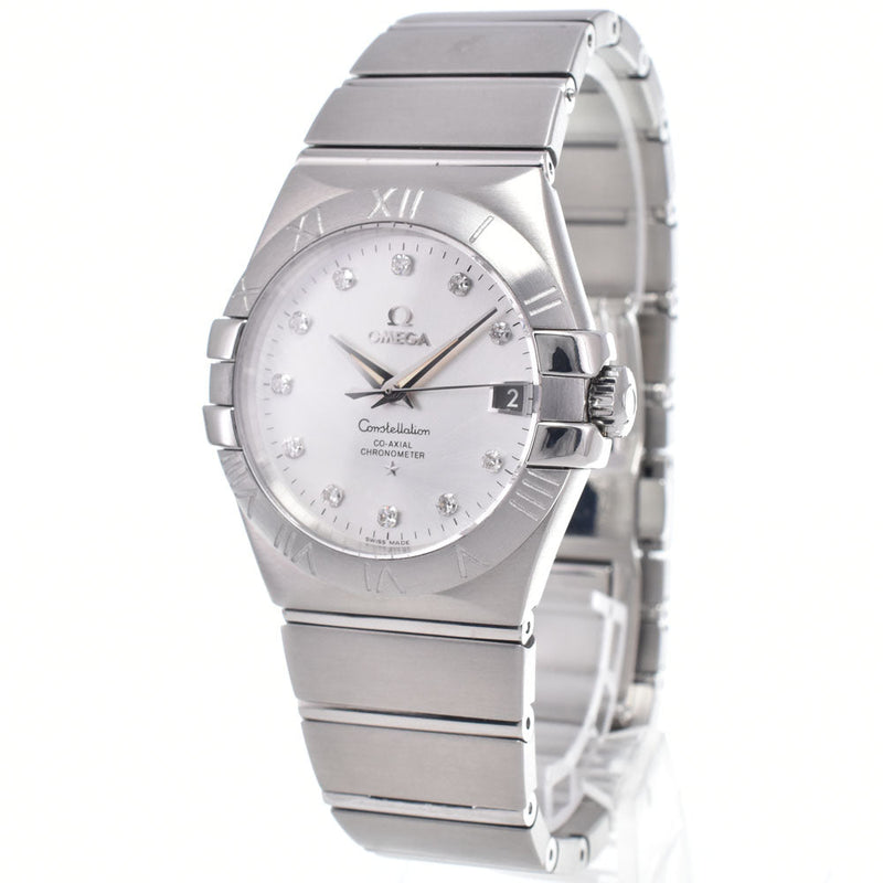 Omega Constellation Co-Axial Chronometer Automatic Stainless Steel With Diamond Markers Watches