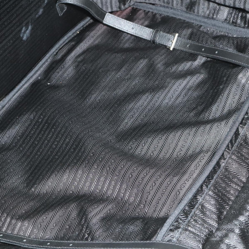 Prada Suitcase Re-Nylon And Saffiano Black Bag