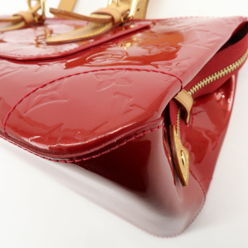 Louis Vuitton Rosewood Avenue Monogram Vernis Red Patent_leather Bag
