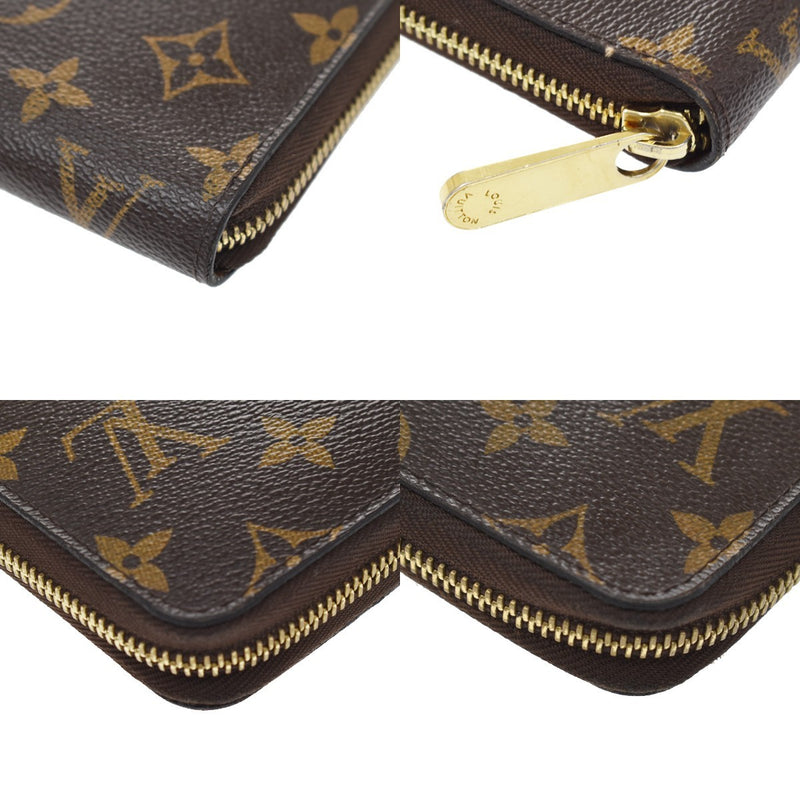 Louis Vuitton Zippy Wallet Nm Monogram Canvas Brown