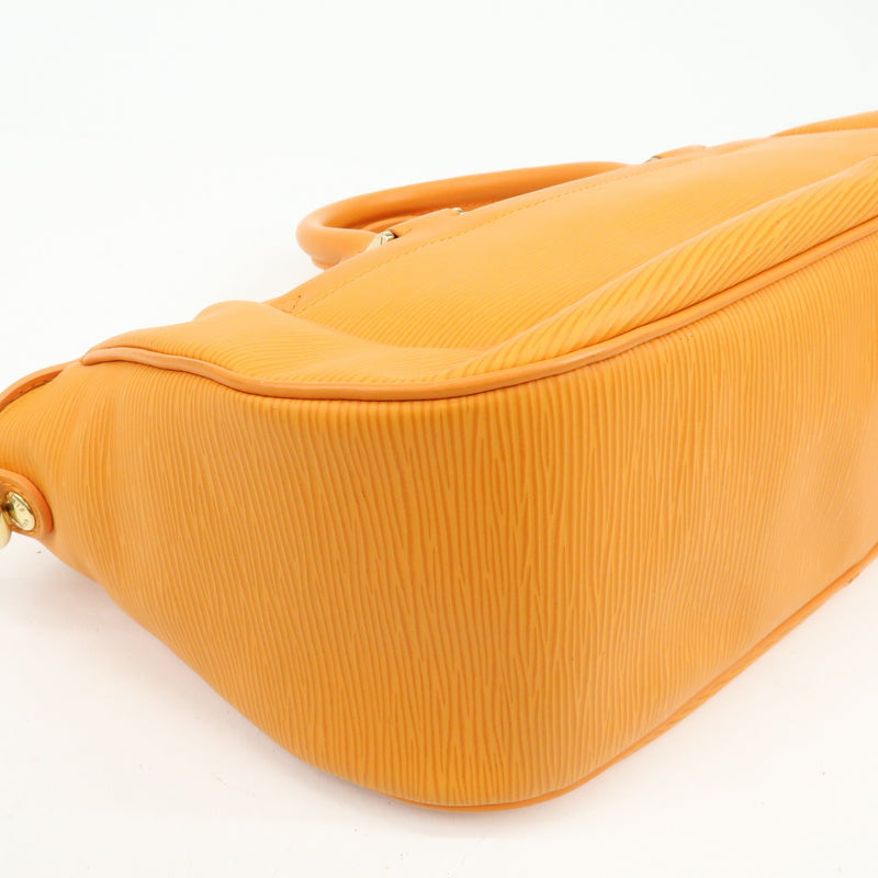 Louis Vuitton Dhanura Epi Leather Orange Bag