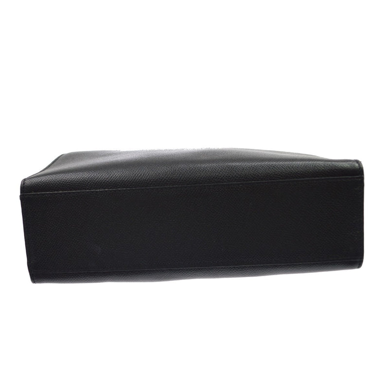 Celine Vintage Turnlock Leather Black Bag