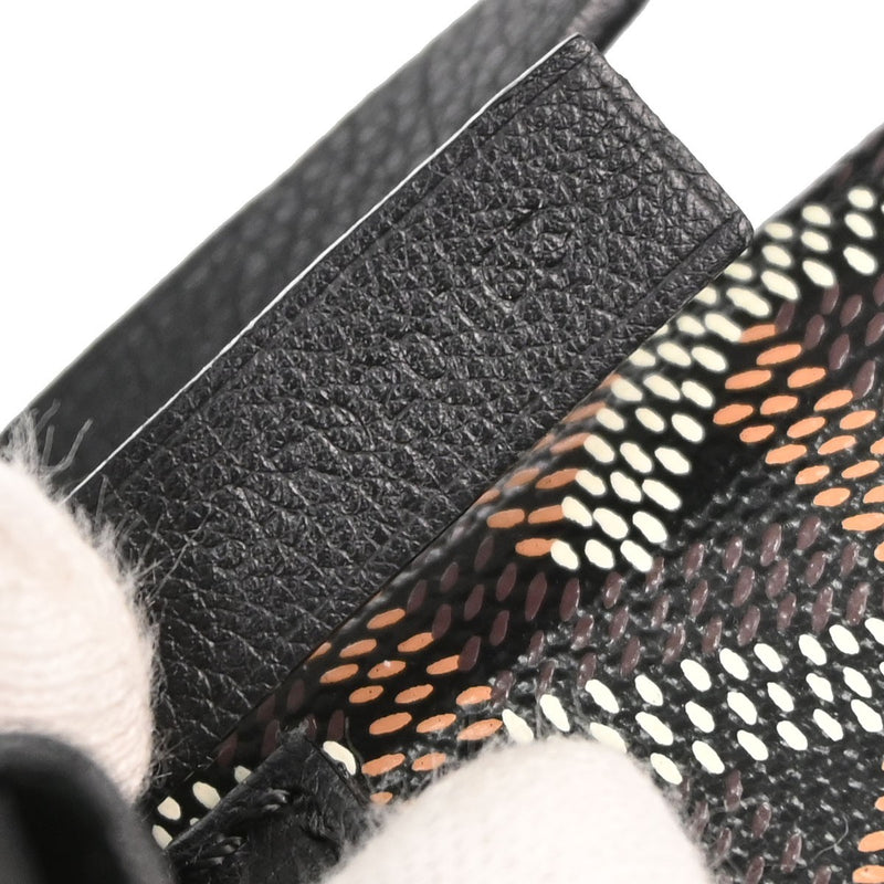 Goyard Saint Louis Coated Canvas Black Bag
