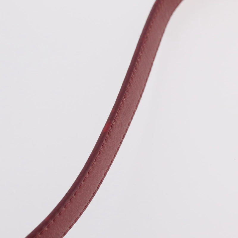 Miu Miu Madras Shoulder Leather Pink Bag