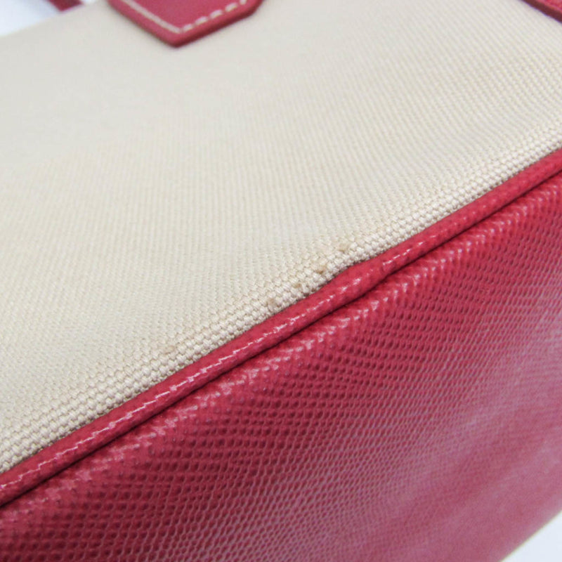 Prada Cuir Double Canvas And Saffiano Leather Beige Bag