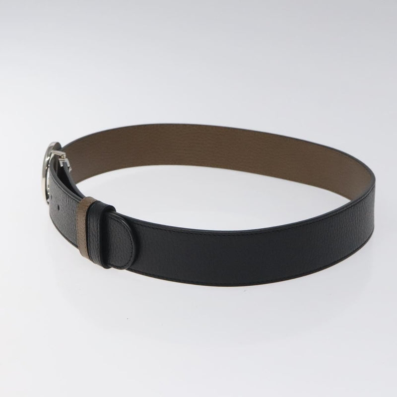 Gucci 1973 Reversible Belt (outlet) Leather Black