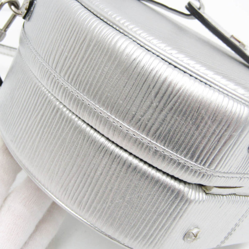 Louis Vuitton Petite Boite Chapeau Epi Leather Silver Bag