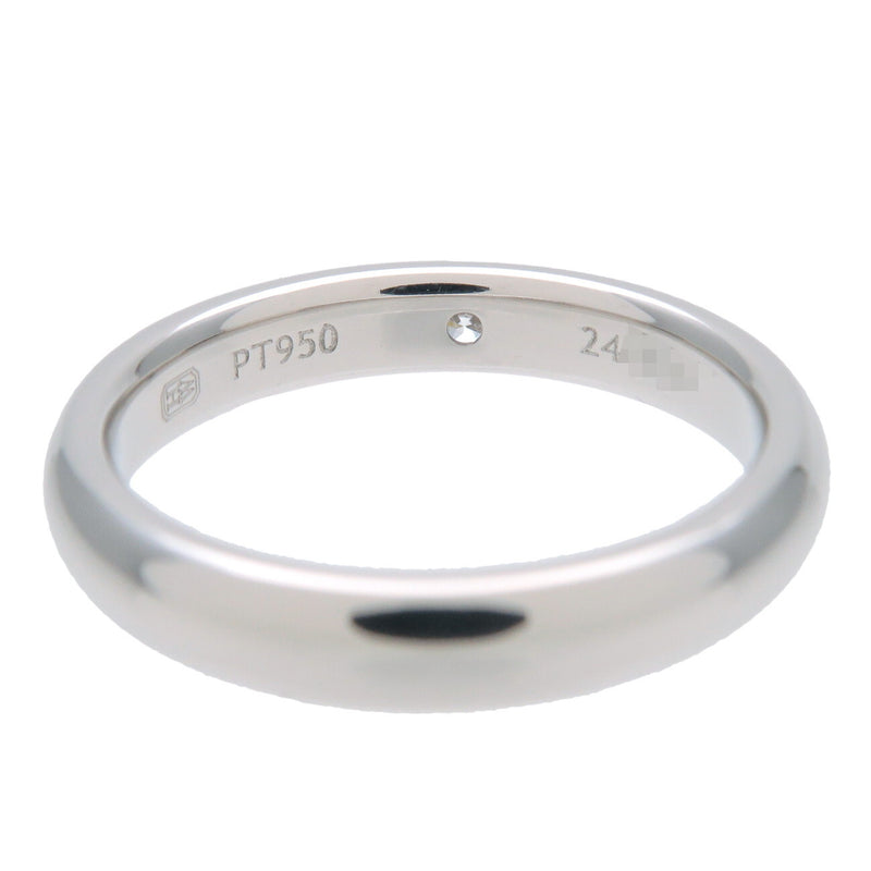 Harry Winston Single Diamond Band Platinum With Silver Bijoux