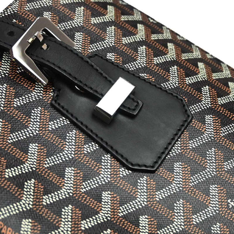 Goyard Comores Coated Canvas Black Bag