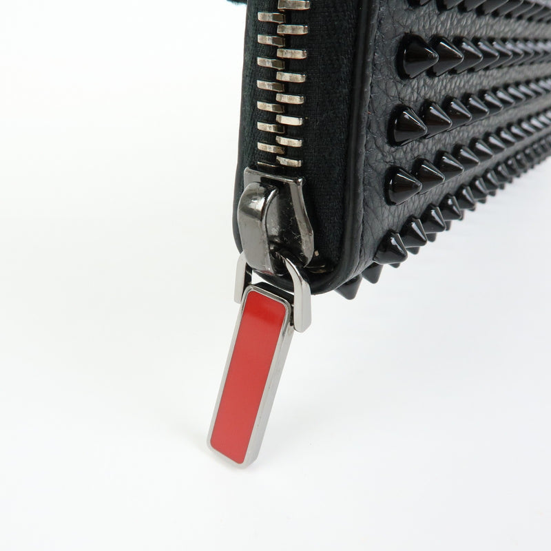 Christian Louboutin Panettone Spiked Leather Black Accessory