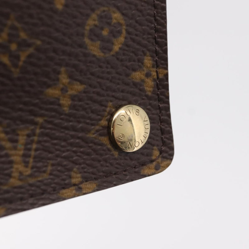 Louis Vuitton Folding Jewelry Case Monogram Canvas Brown Accessory