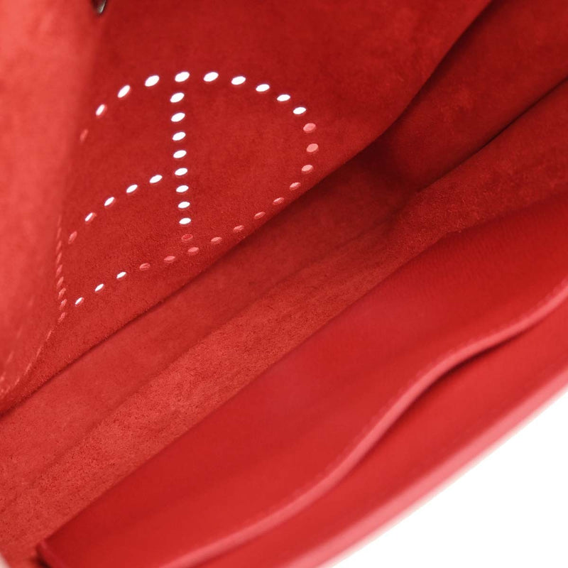 Hermes Evelyne Bag Gen I Epsom Red Leather