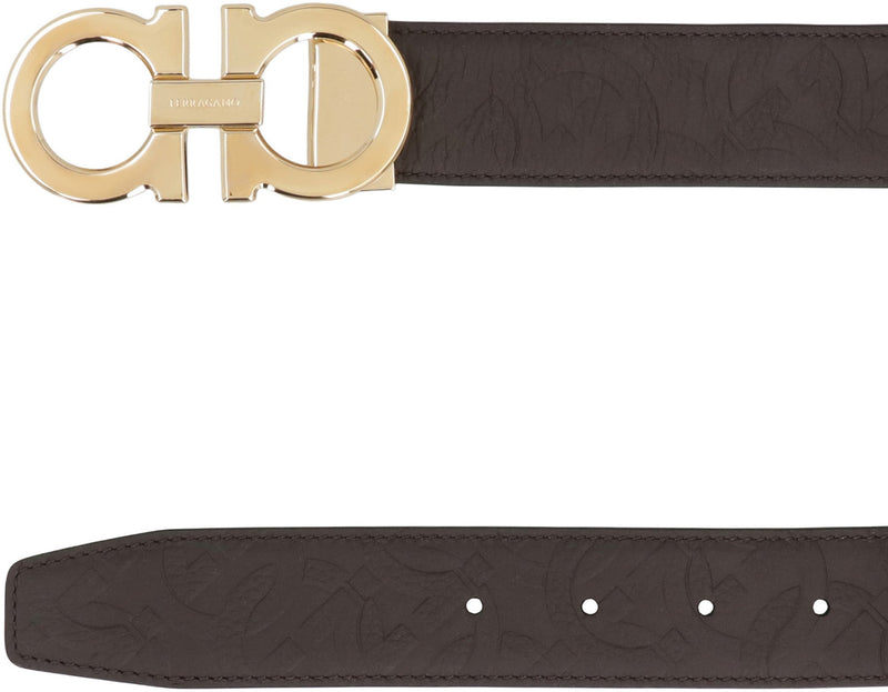 Ferragamo Belt — Brown Calfskin