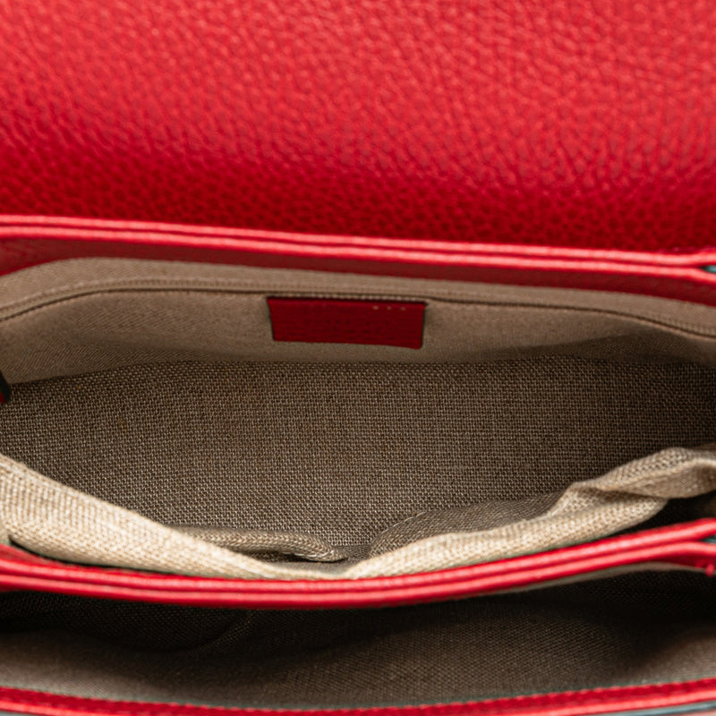 Small Dollar Calf Interlocking G Satchel - Image 4