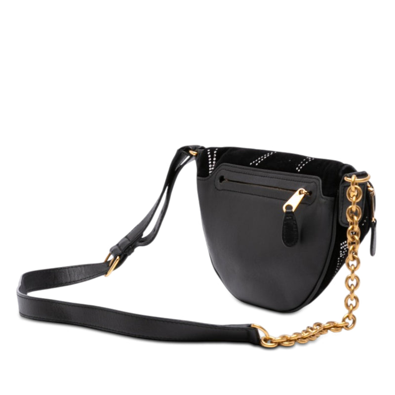 Velvet Crystal Embellished Souvenir Belt Bag XXS - Image 2