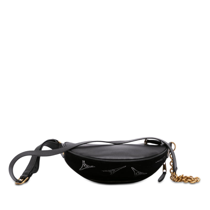 Velvet Crystal Embellished Souvenir Belt Bag XXS - Image 3