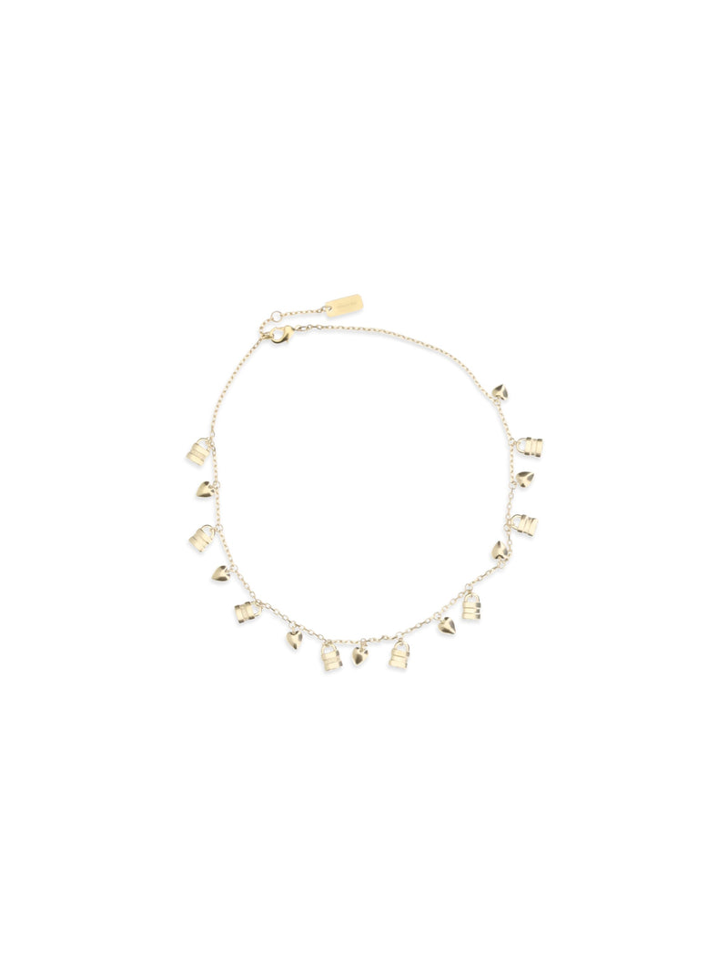 Chloé Necklace — Gold Brass Necklaces