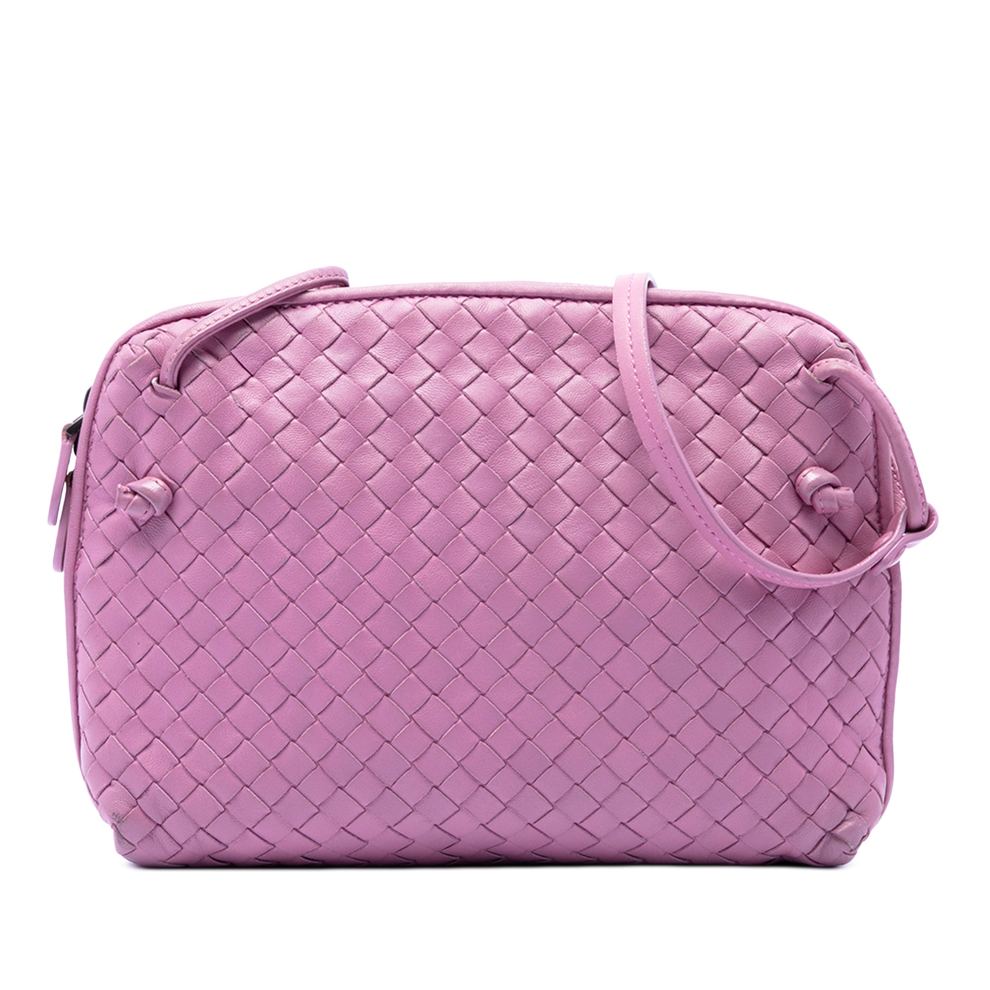 Nappa Intrecciato Nodini Crossbody - Image 1