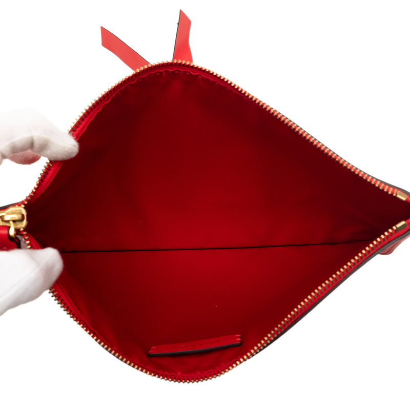 Leather VRing Clutch - Image 4