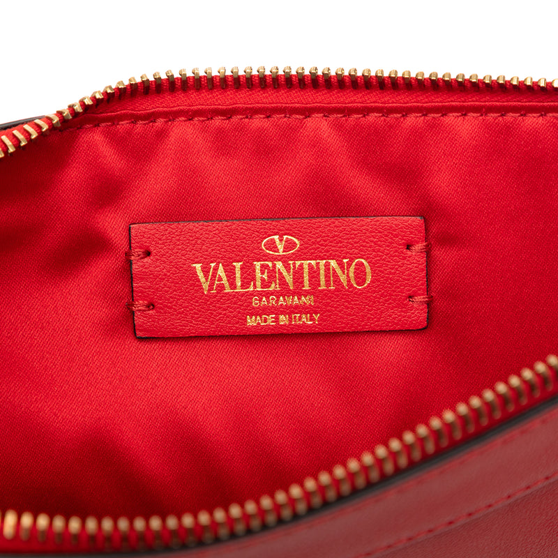 Leather VRing Clutch - Image 5
