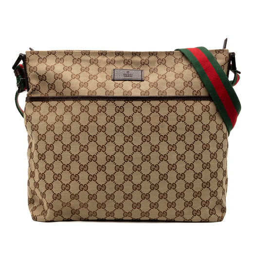 GG Canvas Web Crossbody - Image 1