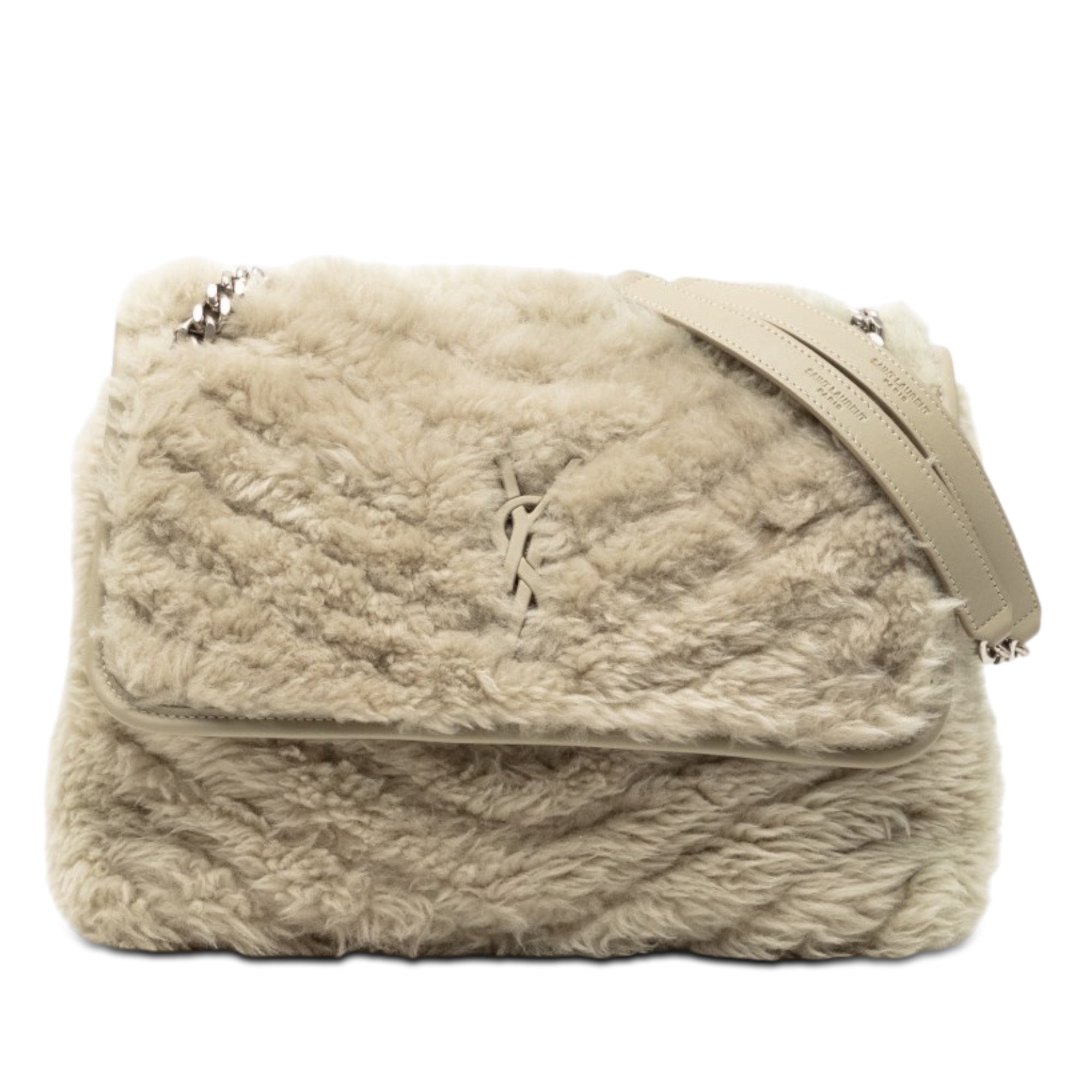 Medium Shearling Niki Shoulder Bag - Image 1