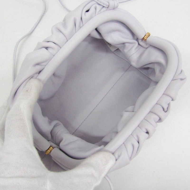 Bottega Veneta The Pouch Coin Purse Leather White
