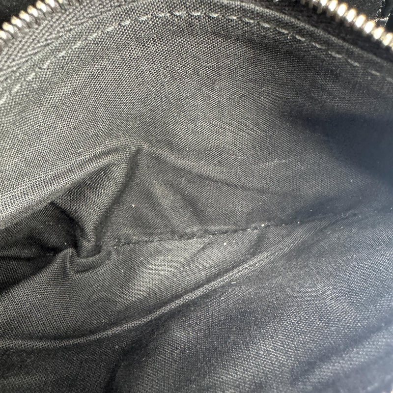 Balenciaga Hourglass Chain Leather Black Bag