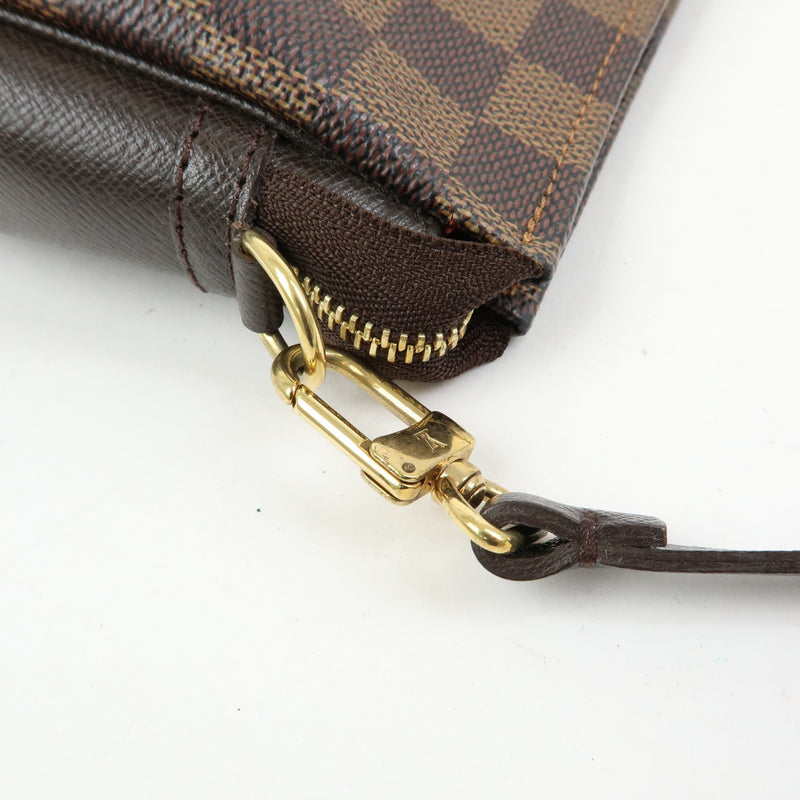 Louis Vuitton Trousse Make Up Damier Brown Canvas Bag